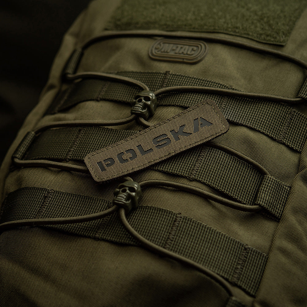 Patch Polska 25x80 Laser Cut