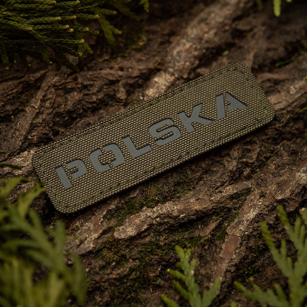 Patch Polska 25x80 Laser Cut