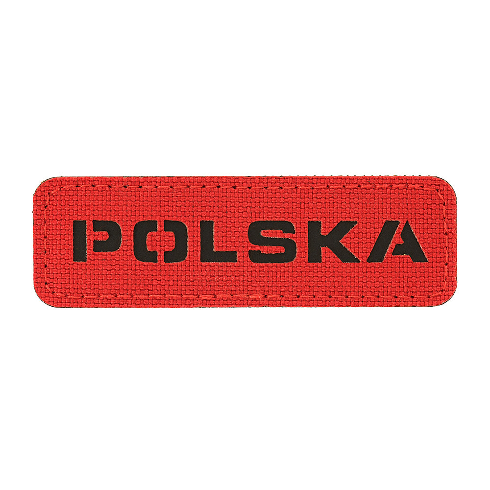 Patch Polska 25x80 Laser Cut