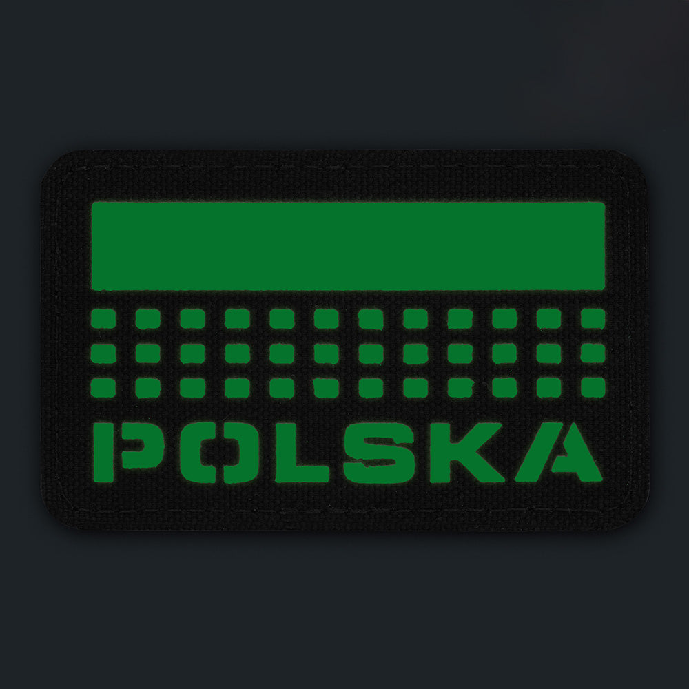 Patch Polska (with flag) 50x80 Laser Cut