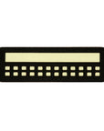 Patch flag 25x80 (mini squares) Laser Cut