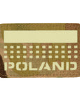 Patch Poland (with flag) 50x80 Laser Cut