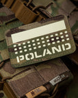 Patch Poland (with flag) 50x80 Laser Cut