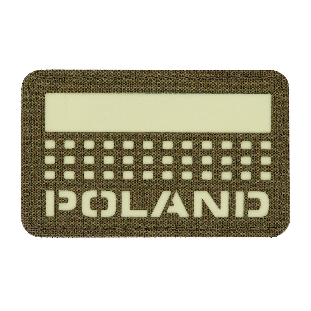 Patch Poland (with flag) 50x80 Laser Cut