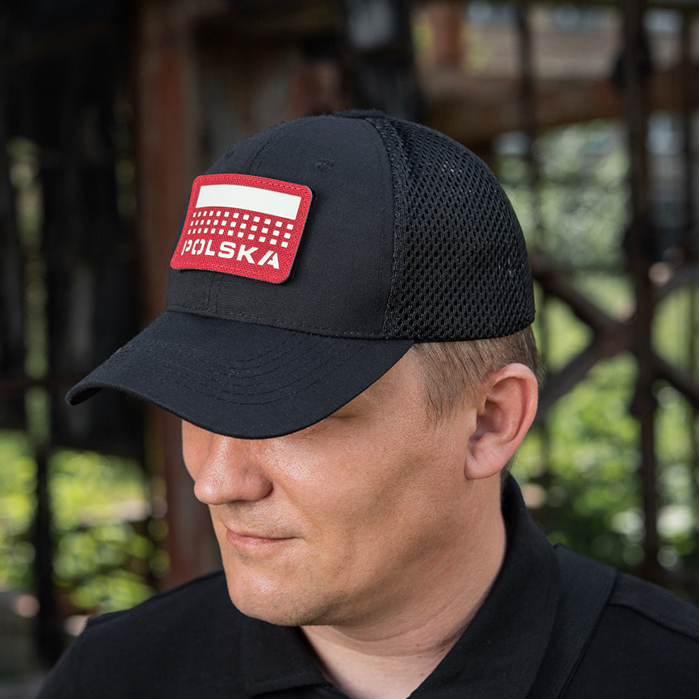 Patch Poland (with flag) 50x80 Laser Cut