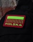 Patch Poland (with flag) 50x80 Laser Cut