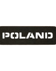 Patch Poland end-to-end 25x80 Laser Cut