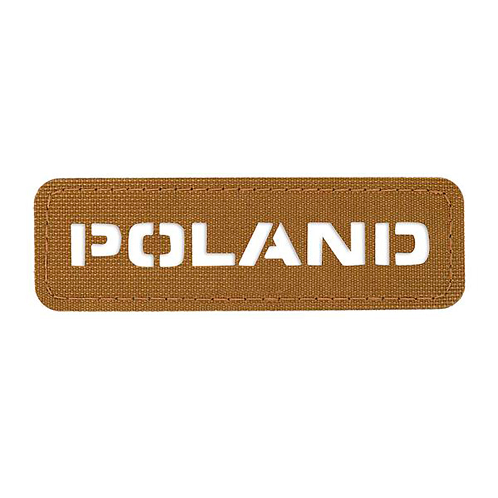 Patch Poland end-to-end 25x80 Laser Cut