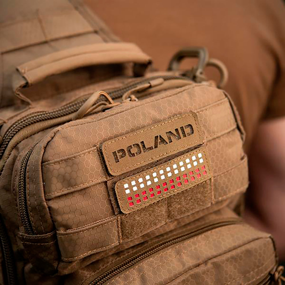 Patch Poland end-to-end 25x80 Laser Cut