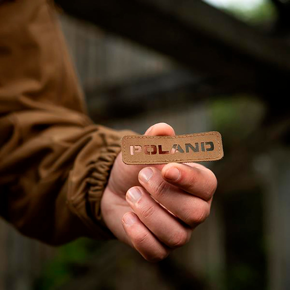 Patch Poland end-to-end 25x80 Laser Cut