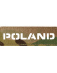 Patch Poland end-to-end 25x80 Laser Cut