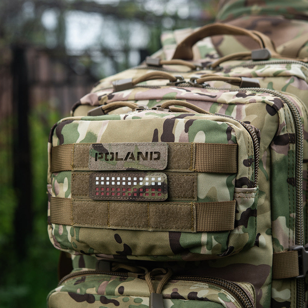 Patch Poland end-to-end 25x80 Laser Cut
