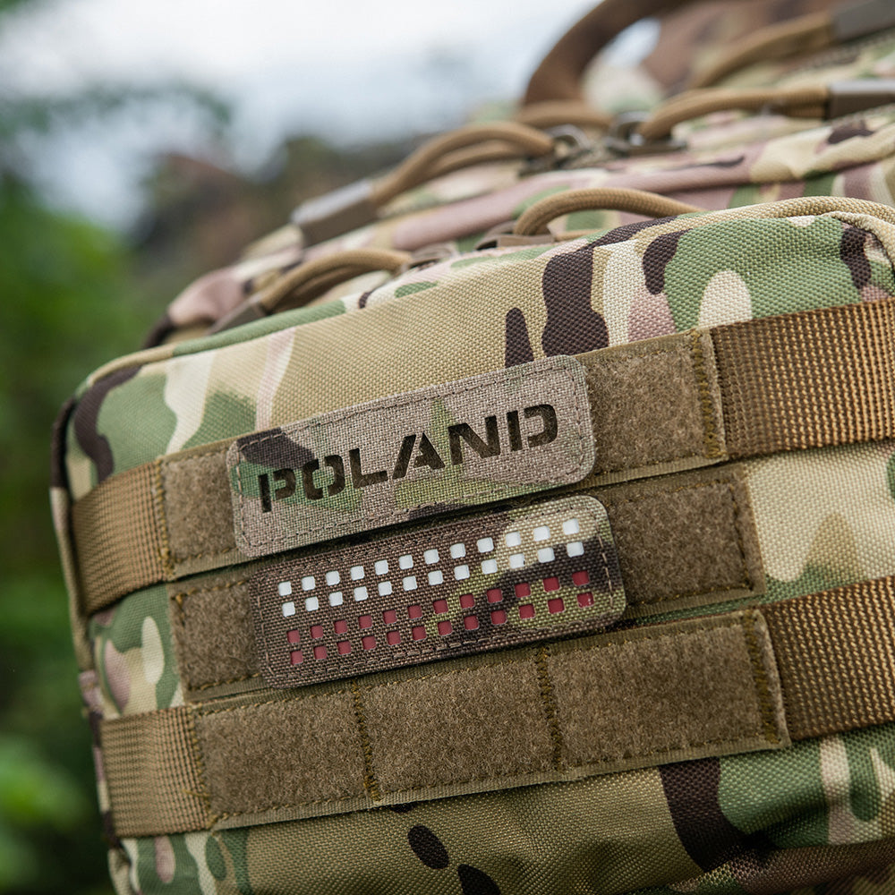 Patch Poland end-to-end 25x80 Laser Cut