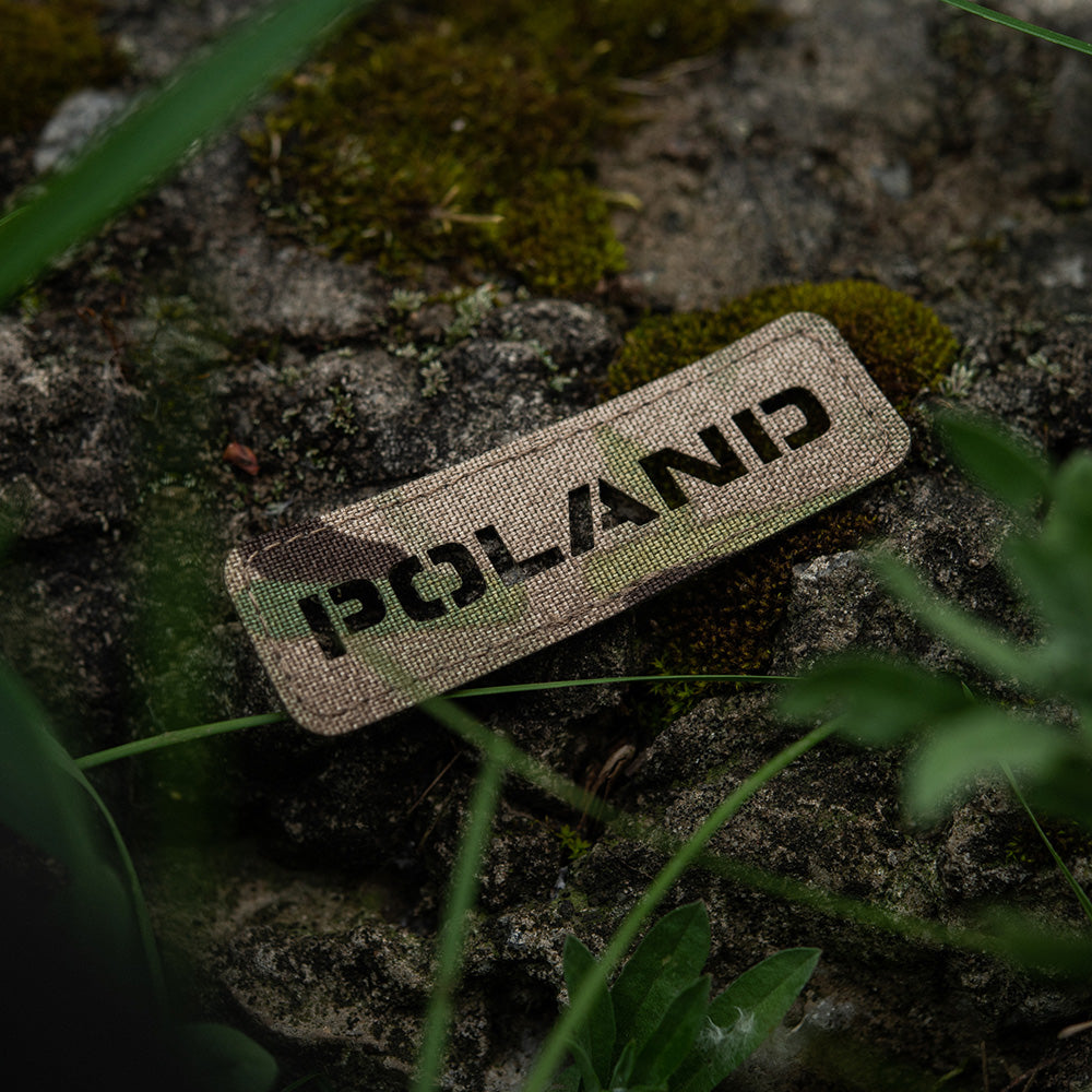 Patch Poland end-to-end 25x80 Laser Cut