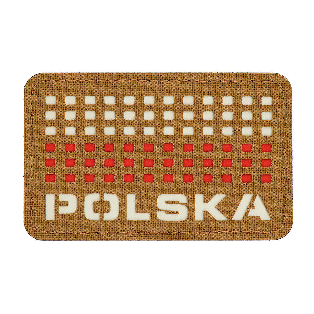 Patch Polska (with flag) 50x80 Laser Cut