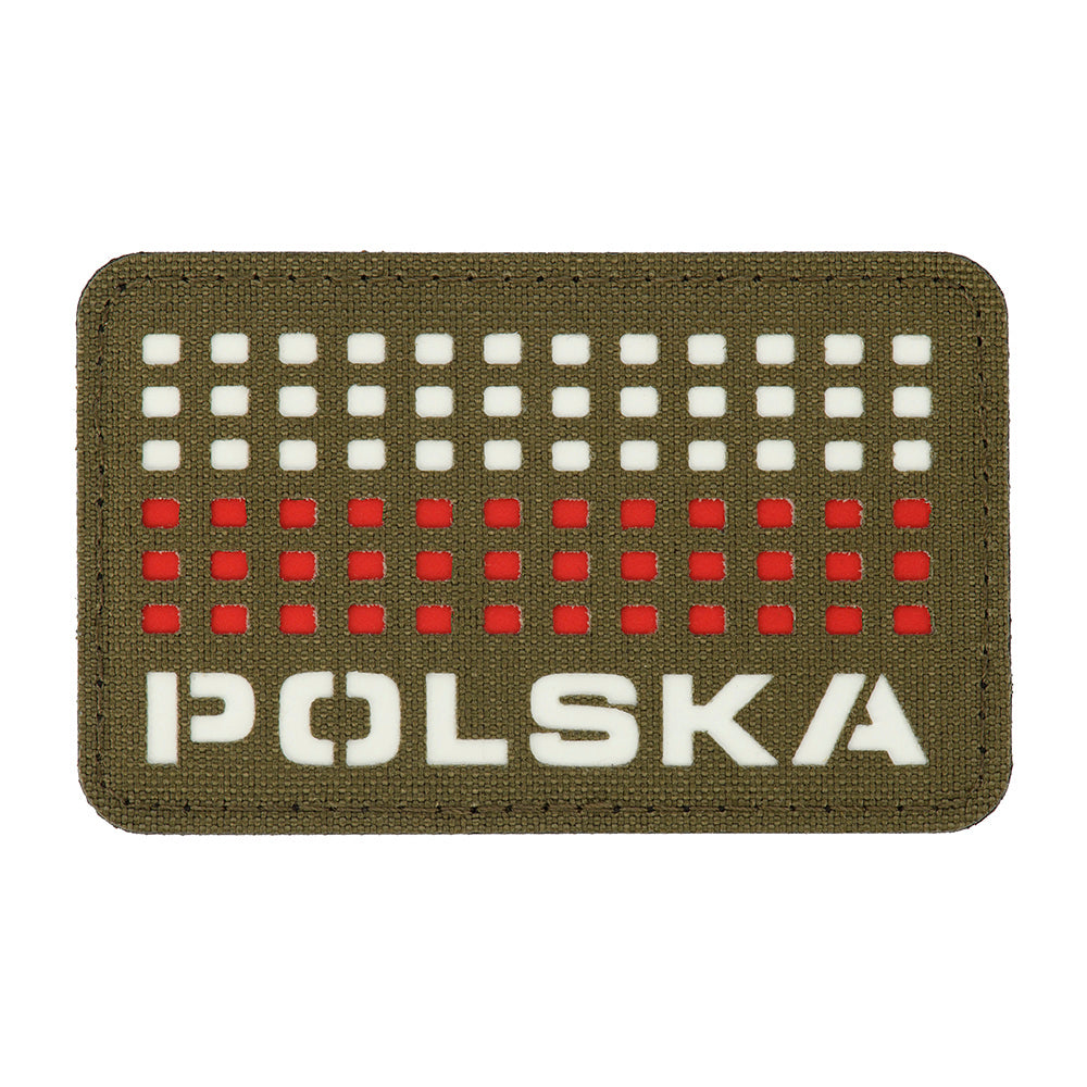 Patch Polska (with flag) 50x80 Laser Cut