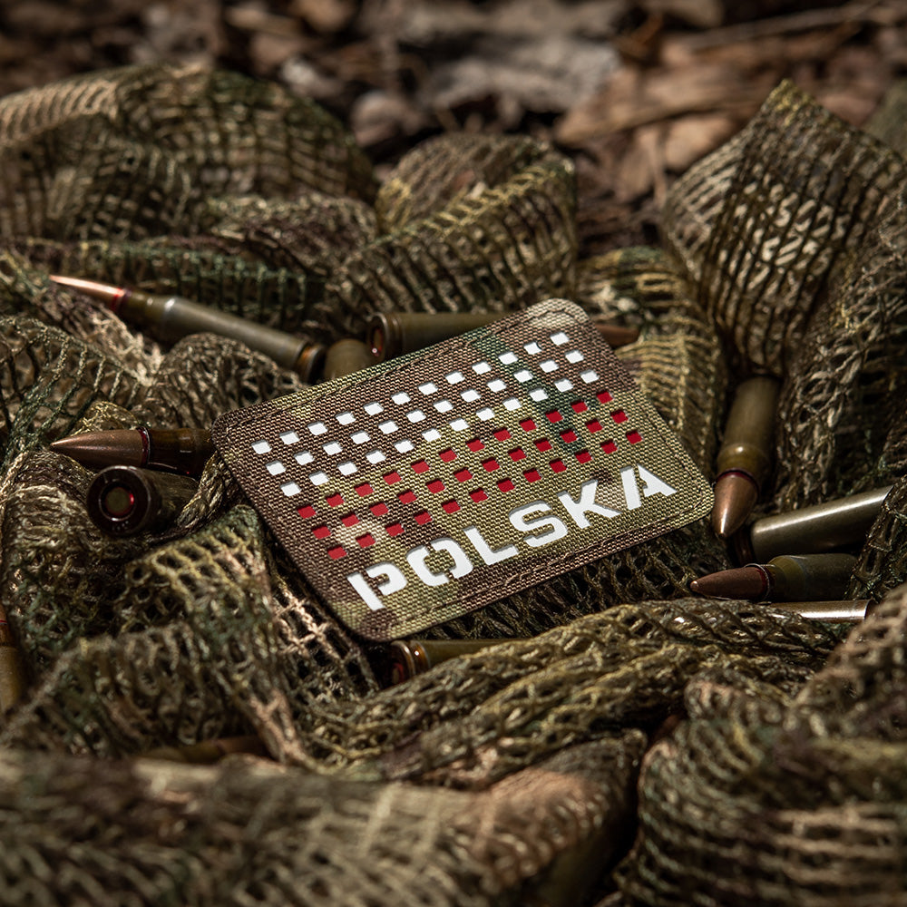 Patch Polska (with flag) 50x80 Laser Cut
