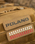 Patch Poland 25x80 Laser Cut
