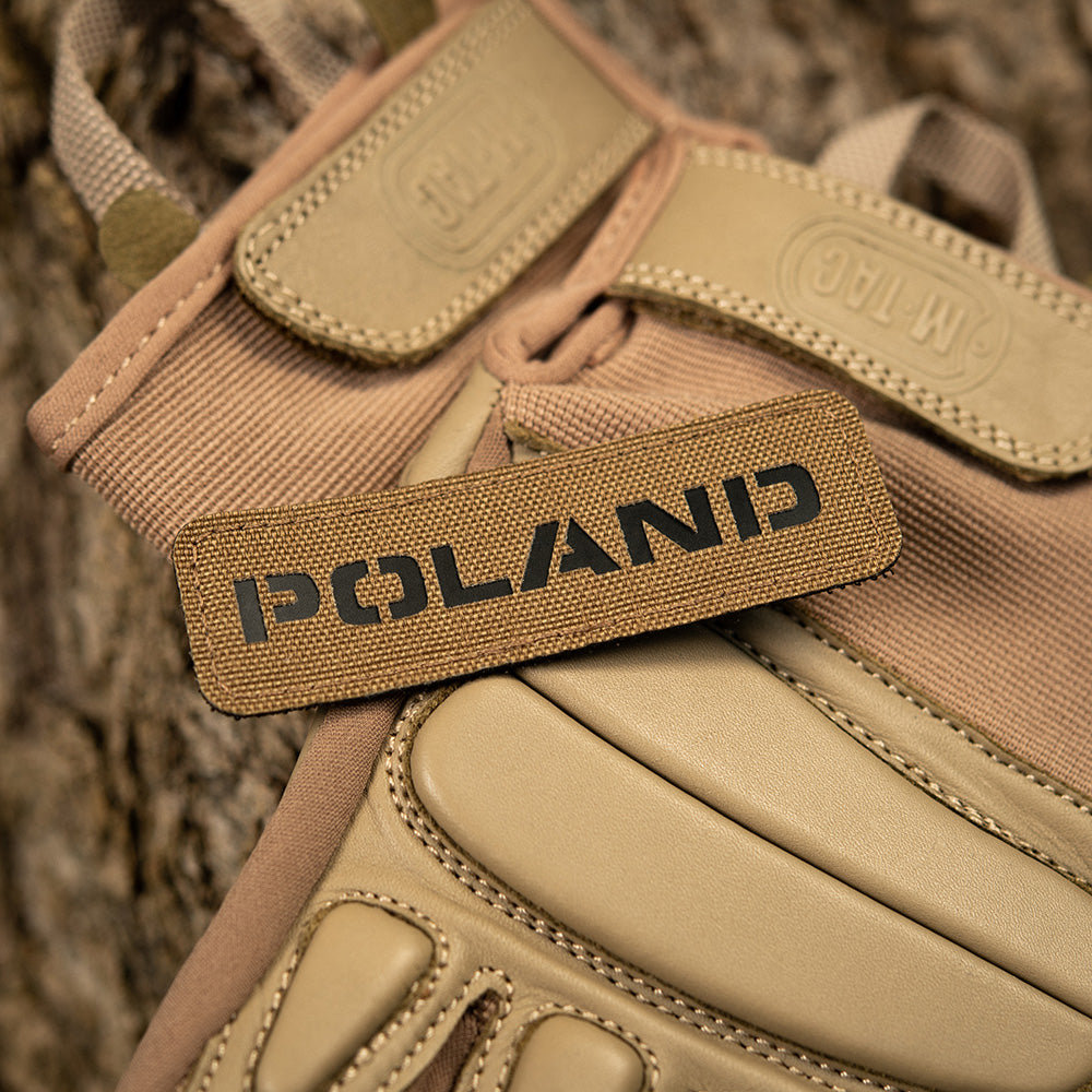 Aufnaher Poland 25x80 Laser Cut