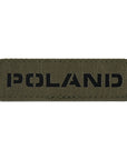 Patch Poland 25x80 Laser Cut