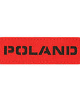Patch Poland 25x80 Laser Cut