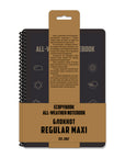 Ecopybook Notizbuch Tactical Allwetter-Notizbuch Regular Maxi