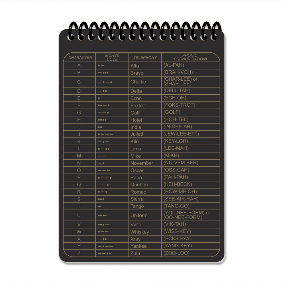 M-Tac Ecopybook Tactical All-Weather Notebook (Fireteam-Squad)
