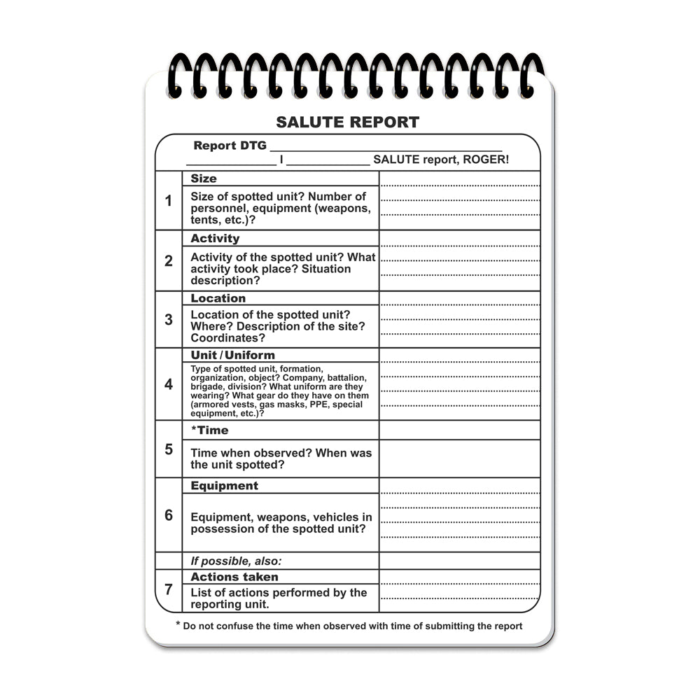 M-Tac Ecopybook Tactical All-Weather Notebook (Fireteam-Squad)