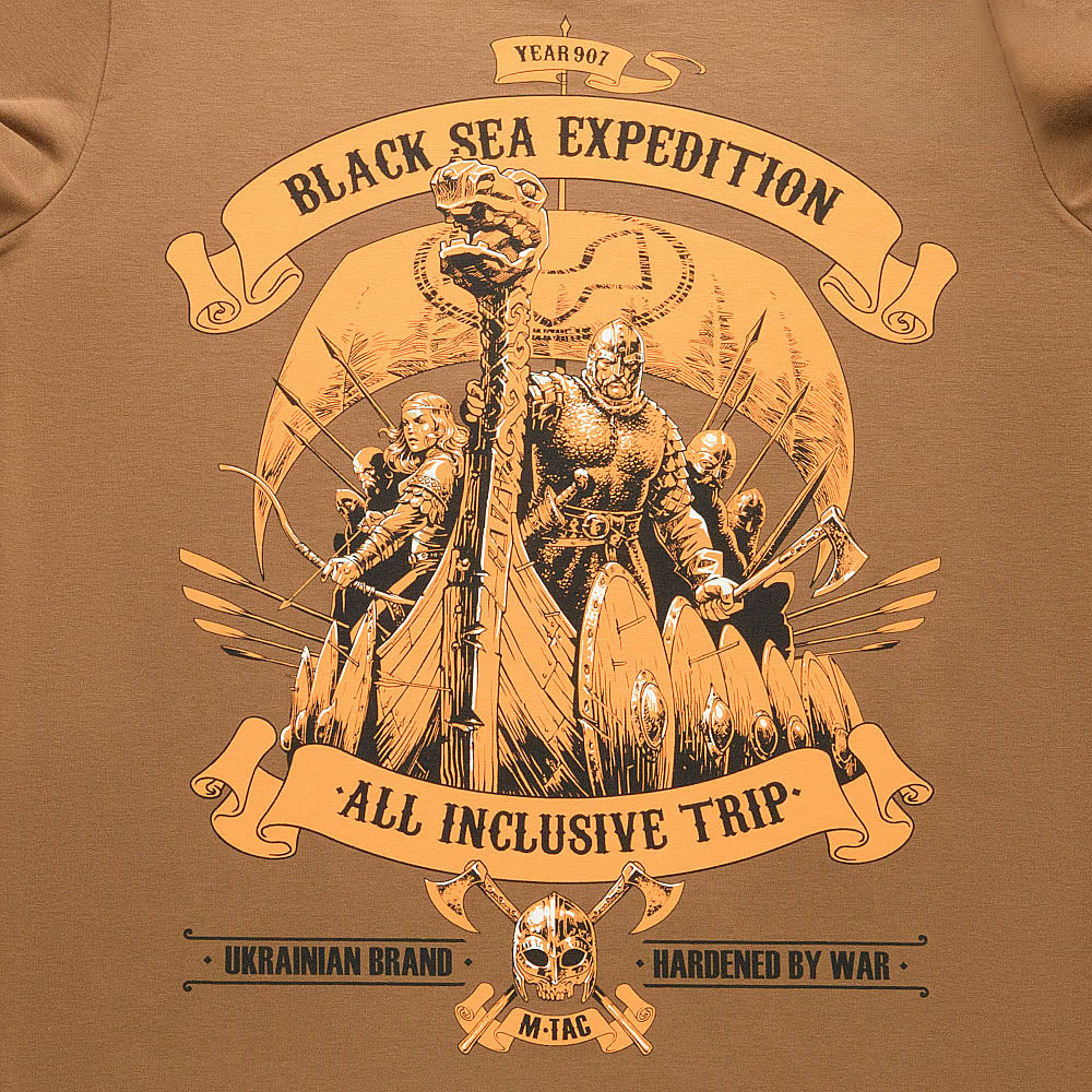 M-Tac T-shirt Black Sea Expedition