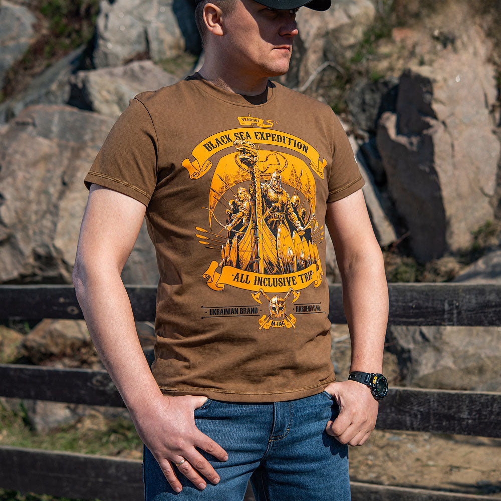 M-Tac T-shirt Black Sea Expedition