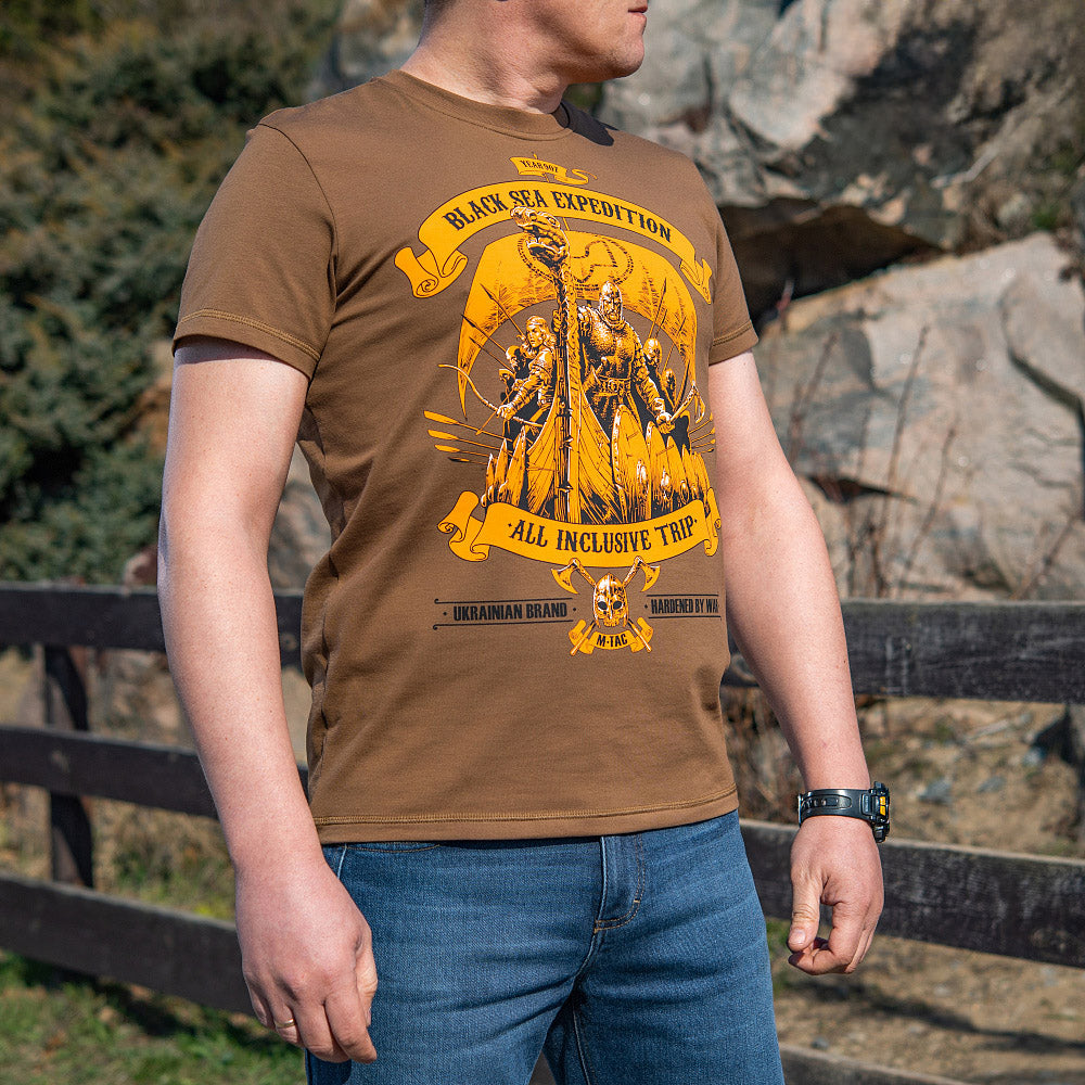 M-Tac T-shirt Black Sea Expedition