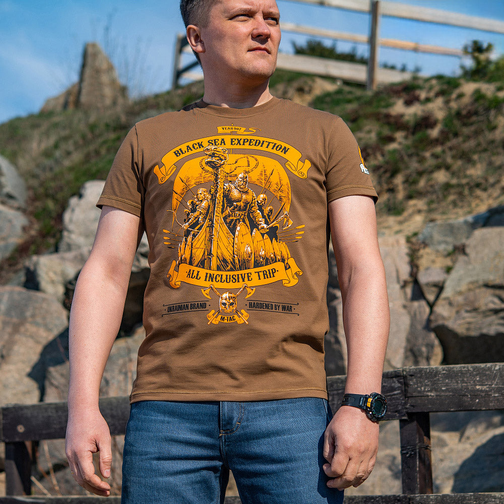 M-Tac T-shirt Black Sea Expedition