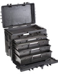 Explorer Cases 5140 Trolley Zwart met Plukschuim Lades