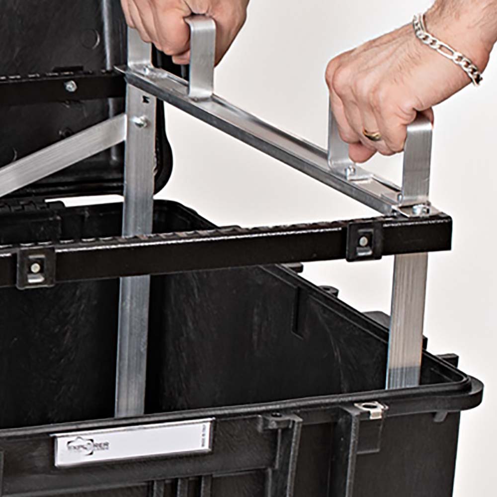 Explorer Cases Waterproof Rack Frame Trolley Case 7630-B15U