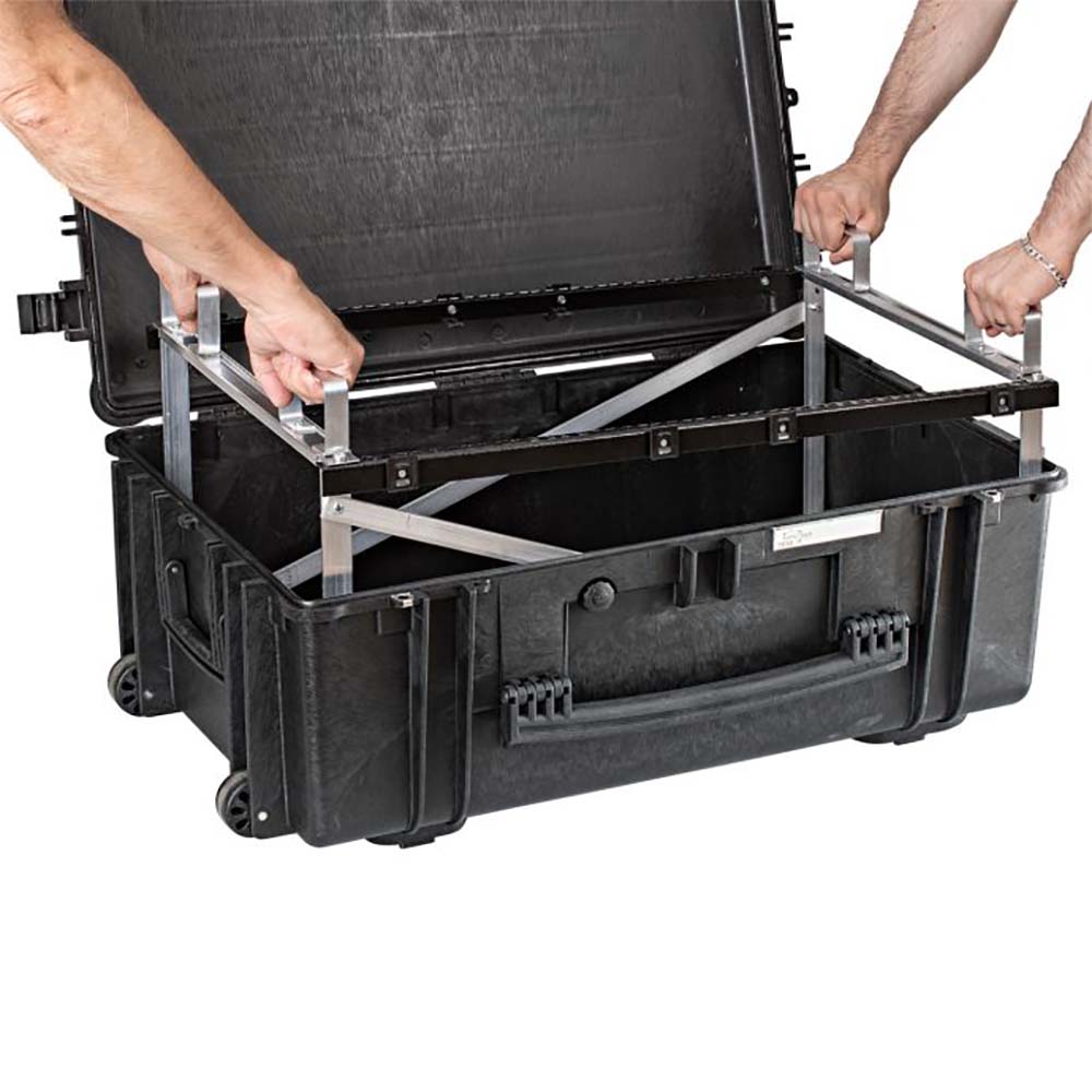 Explorer Cases Waterproof Rack Frame Trolley Koffer 7641-B15U