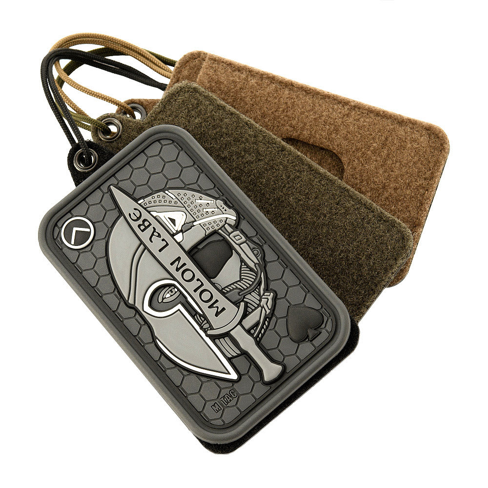 M-Tac Tactical Badge Holder Hook Surface Hanging ID Card Case