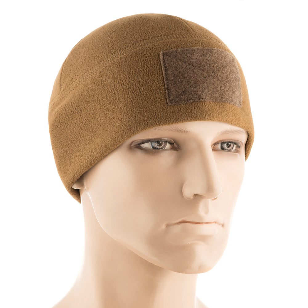 Fleece Tactical Watch Cap Beanie With Patch Panel (270g/m2)