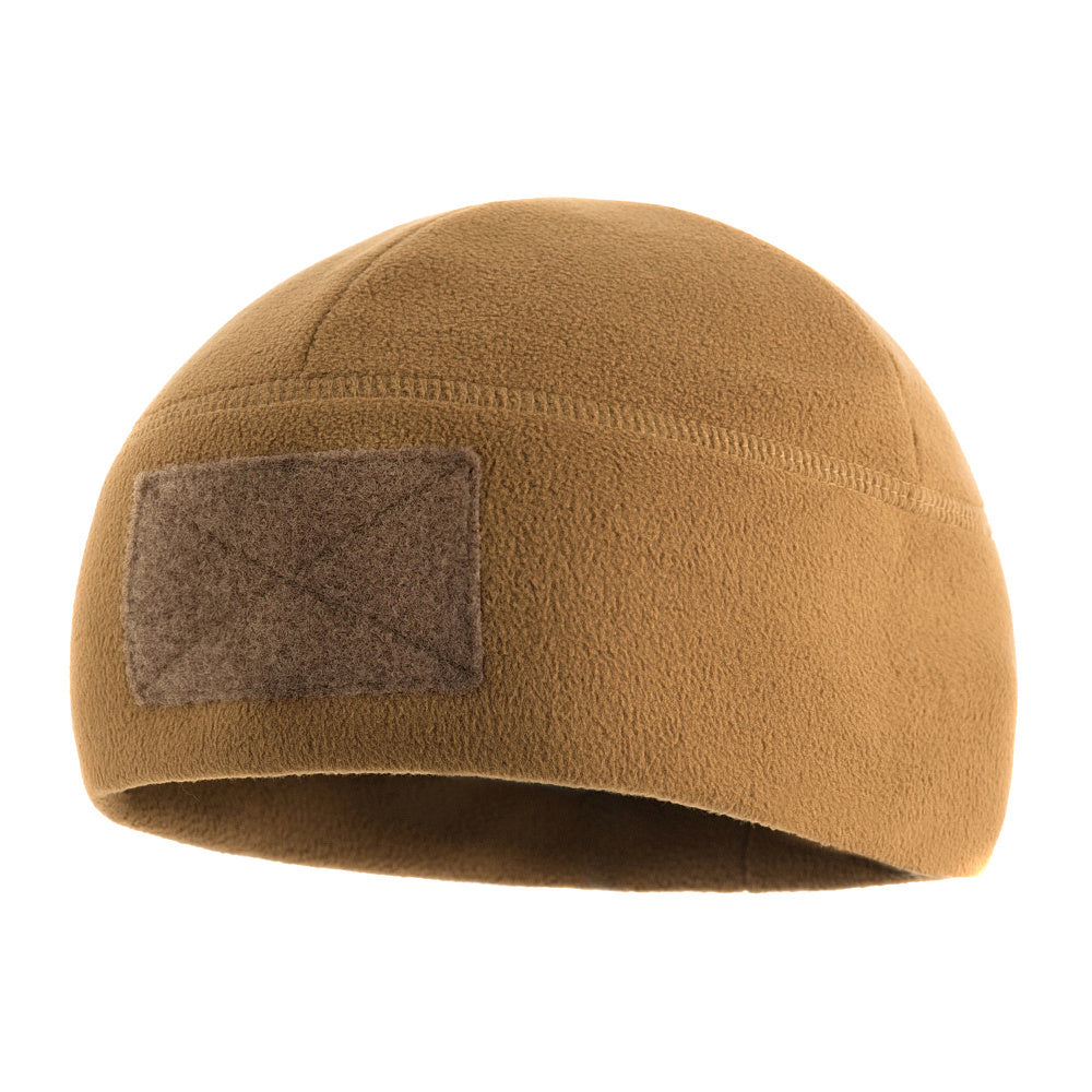 Fleece Tactical Watch Cap Beanie With Patch Panel (270g/m2)