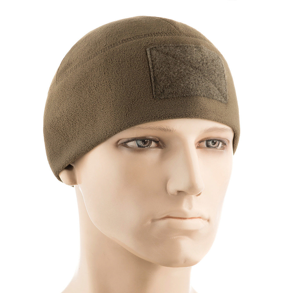 Fleece Tactical Watch Cap Beanie With Patch Panel (270g/m2)