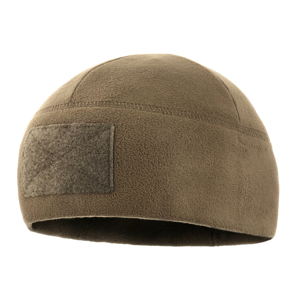 Fleece Tactical Watch Cap Beanie With Patch Panel (270g/m2)