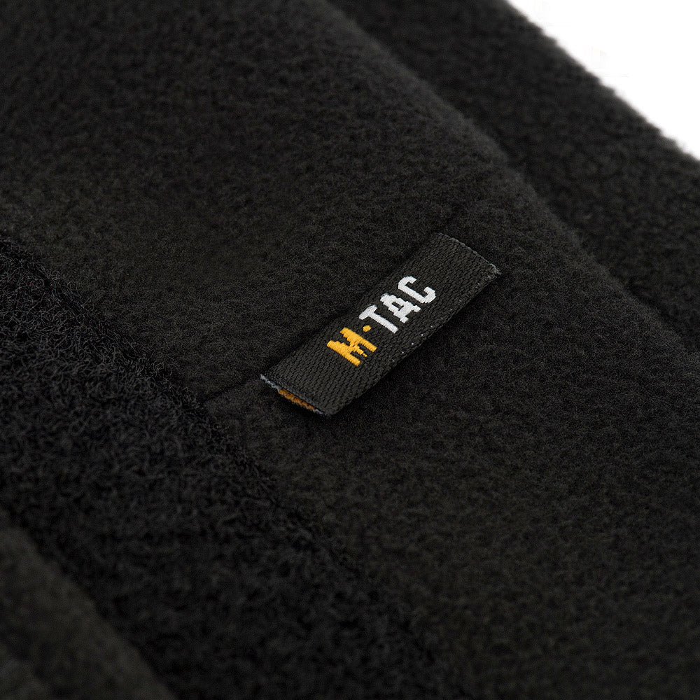 Fleece Tactical Watch Cap Beanie With Patch Panel (270g/m2)