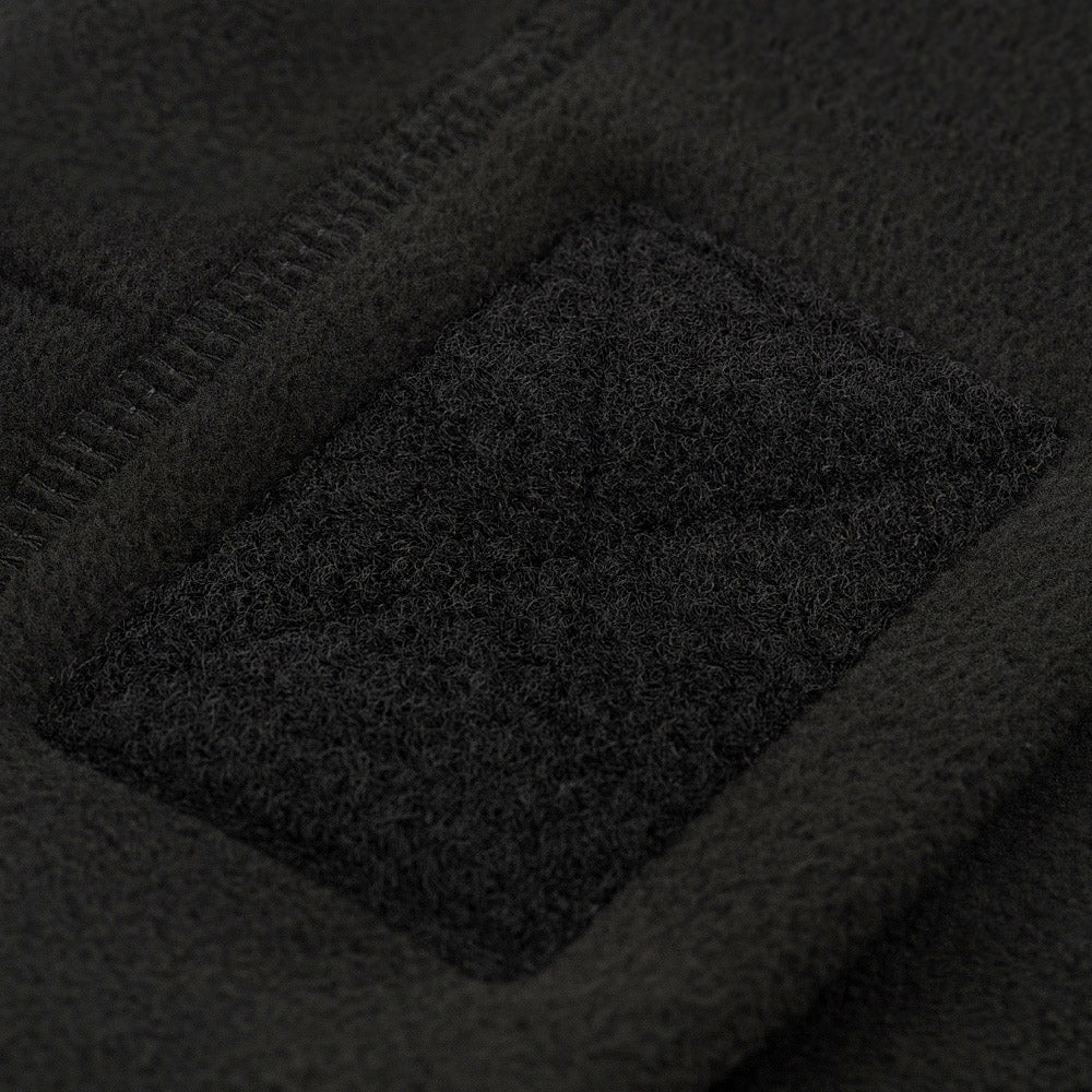 Fleece Tactical Watch Cap Beanie With Patch Panel (270g/m2)