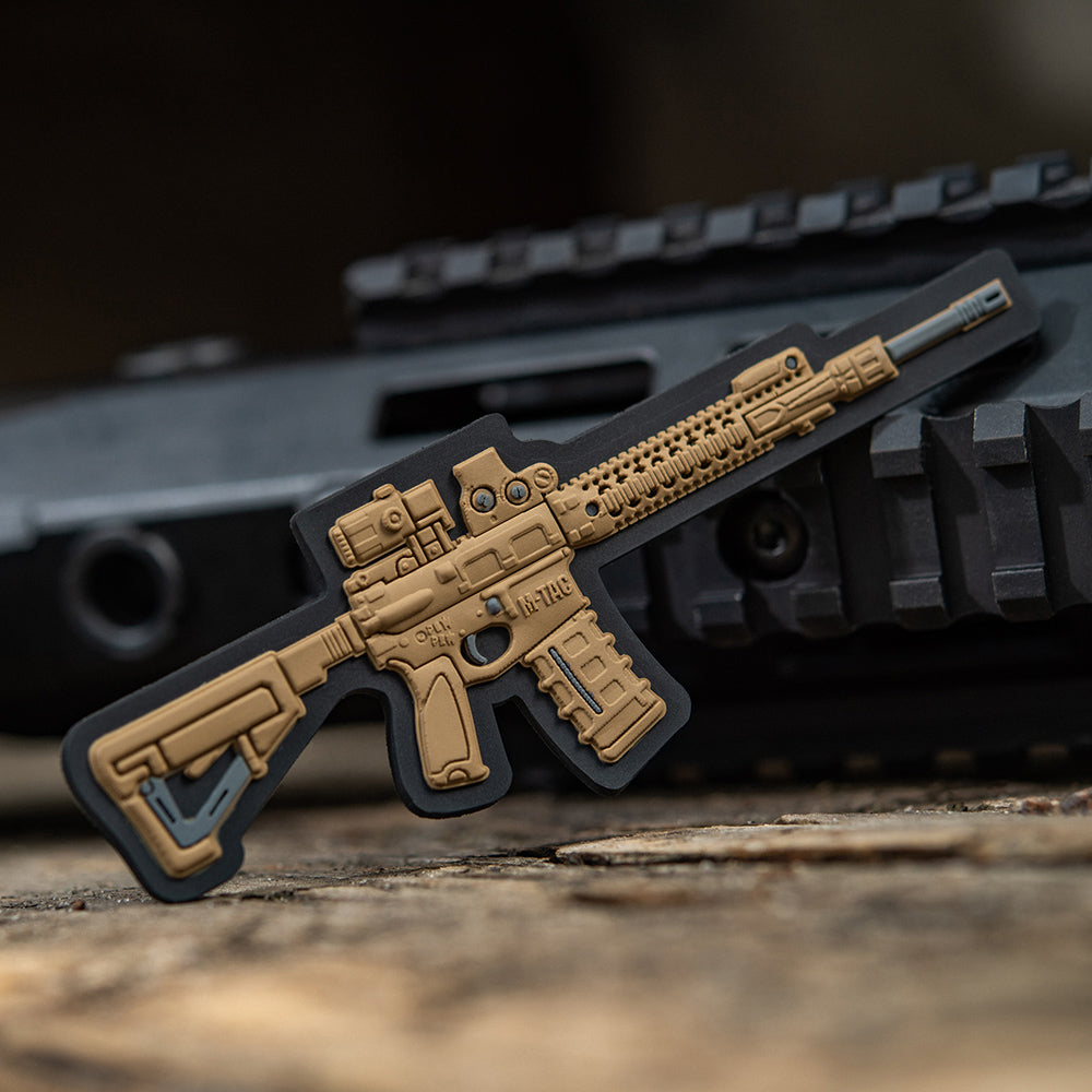 Aufnaher AR-15 3D PVC