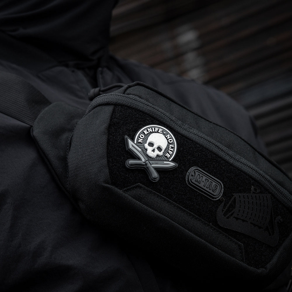 Patch No Knife - No Life 3D PVC