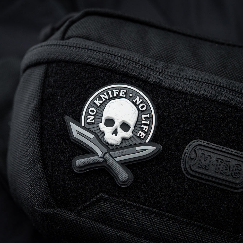 Patch No Knife - No Life 3D PVC