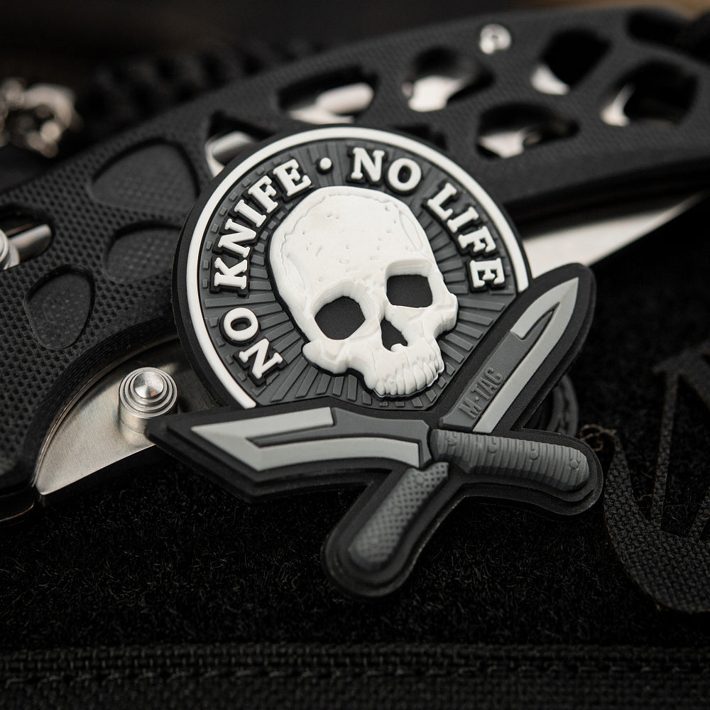 Patch No Knife - No Life 3D PVC