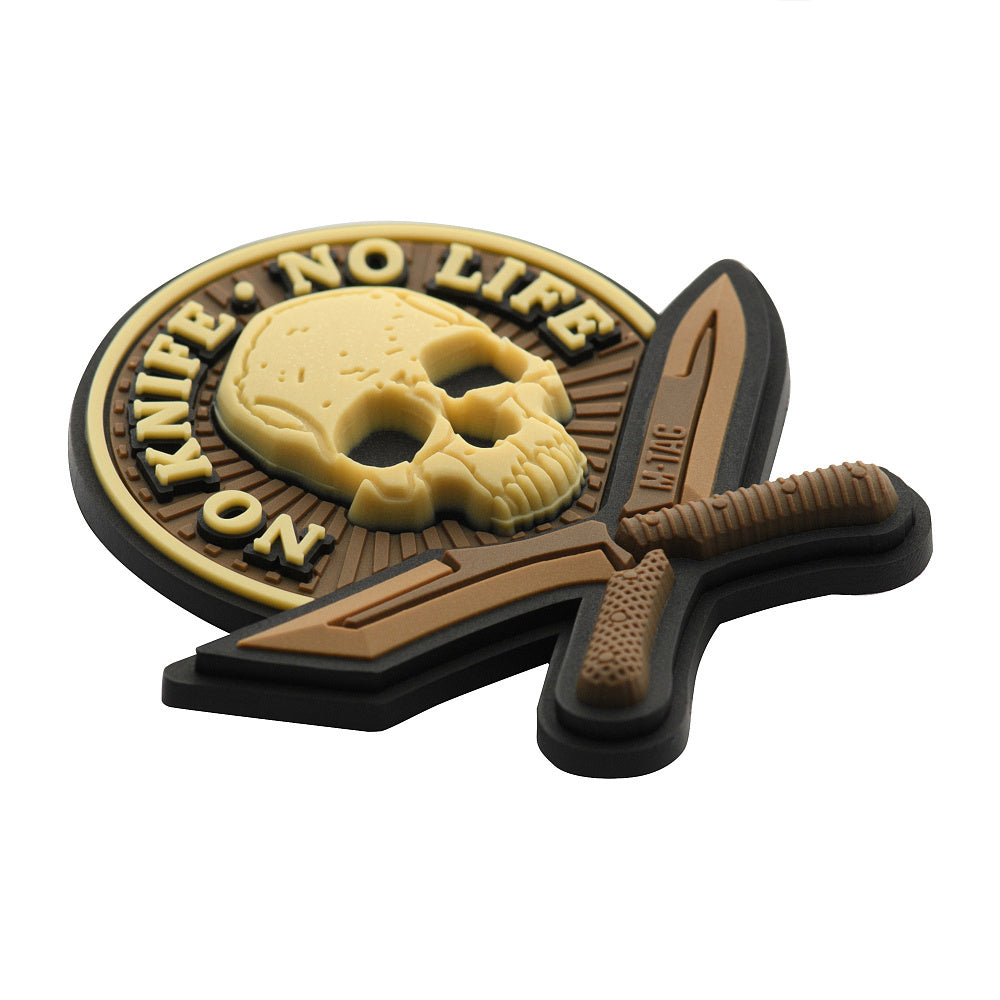 Patch No Knife - No Life 3D PVC