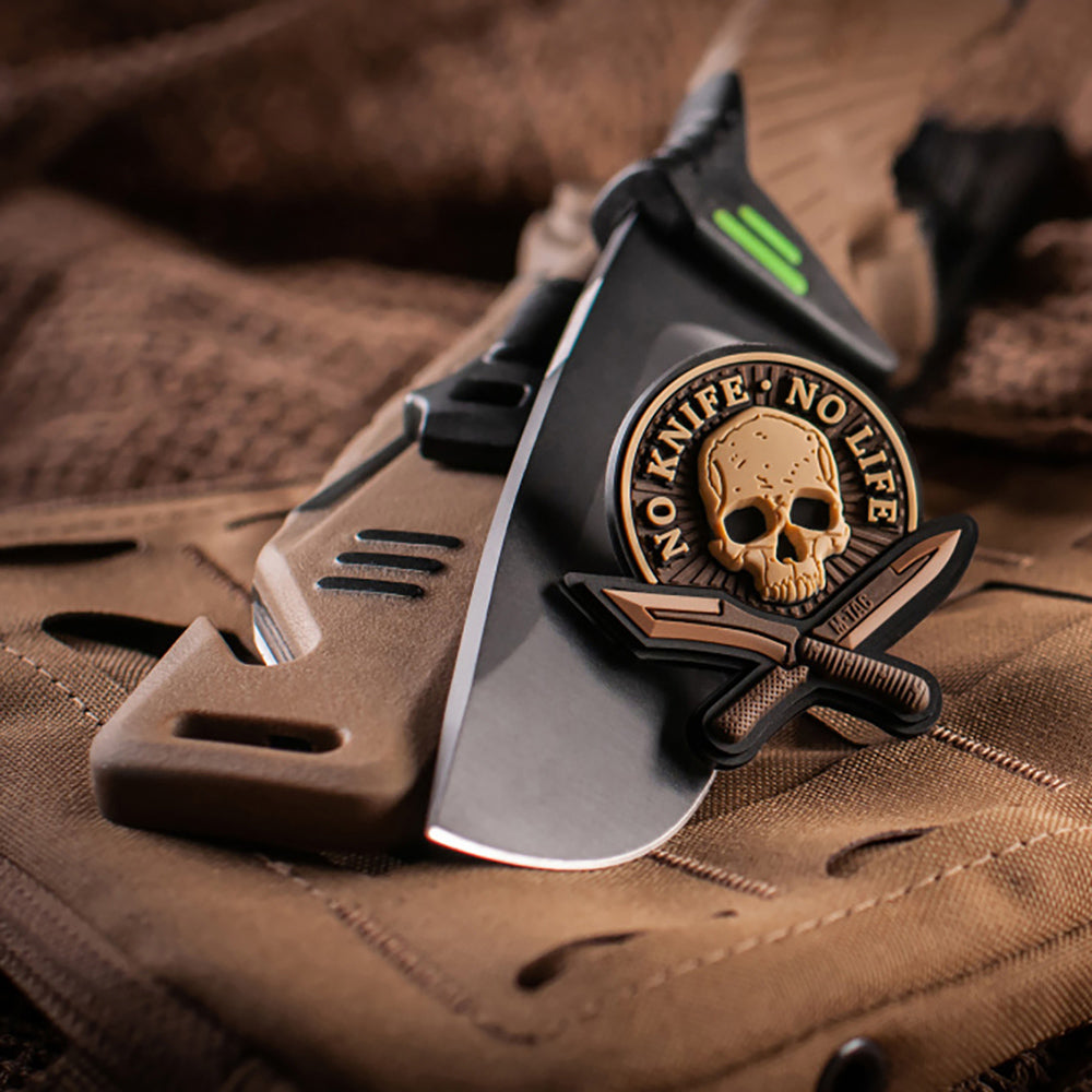 Patch No Knife - No Life 3D PVC