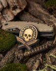 Aufnaher No Knife-No Life 3D PVC