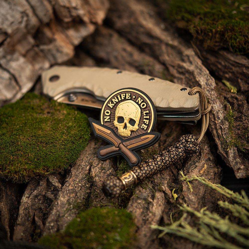 Patch No Knife - No Life 3D PVC